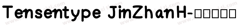 Tensentype JinZhanH字体转换